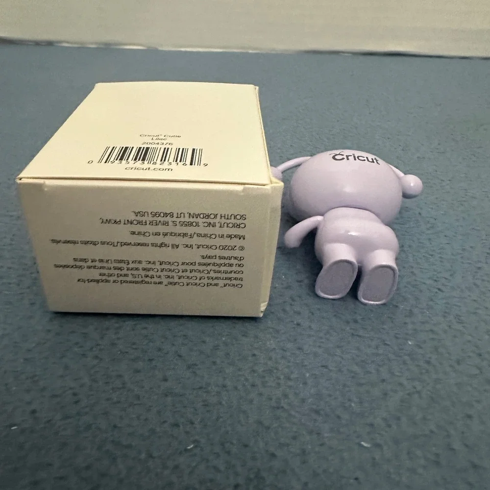 Cricut Cutie Lilac Collectible Figurine Mascot 3 Inch Purple 2004376 with Box